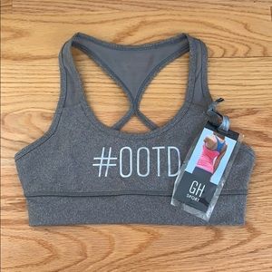 NWT Gilly Hicks Sports Bra #ootd Gray small s